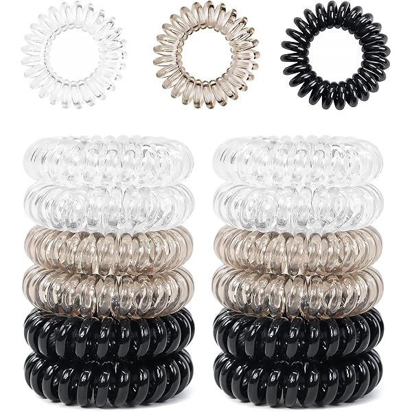 30 Stück Haargummis – Elastische Haarbänder, 4 Cm Durchmesser, Für Dickes & Lockiges Haar