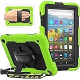 SEYMAC Cover for All-New Amazon Fire HD 8 Tablet and Fire HD 8 Plus (10th Generation, 2020 Released), Sturdy Case with Should