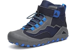Mishansha Zapatillas de Senderismo para Niños Antideslizante Niños Niñas Botas de Trekking Ligeras Deportivas Tallas 24-38 EU