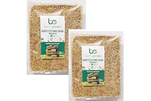 Knuspriger, gerösteter Kadayif 2x200g - Engelshaar (Teigfäden) von Ben's Garden - Ideal für Dubai Style Schokolade,als Topping von Müsli & Joghurt -Ohne Zusatzstoffe -Ohne Transfette -100% natürlich