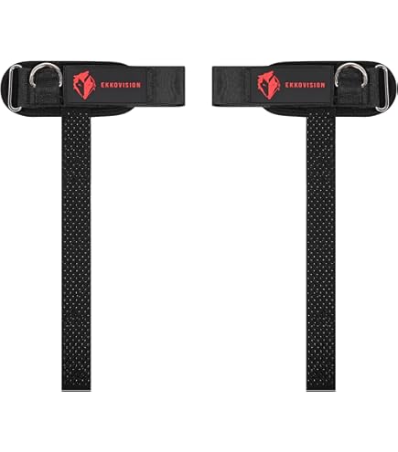 J Bryant Weight Lifting Strap polsmanchetten met D-ringsteun