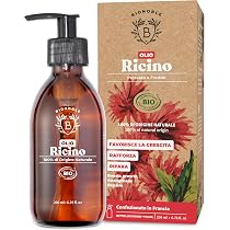 Bionoble Olio di Ricino Biologico 200ml - 100% Puro, Naturale ...