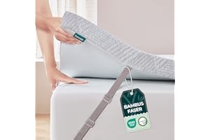 Bonnvia® Matratzen Topper 180x200cm H4 H5, Topper 180x200 Schlafsofa Bett Schaumstoff, Matratzentopper 180x200 Boxspringbett Hochdichter Schaumstoff 7CM Höhe