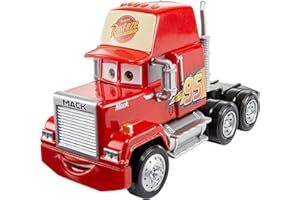 DISNEY Cars Vehículo Deluxe Mack, coche de juguete (Mattel FCX78)