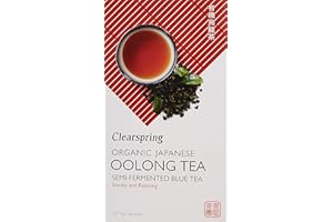 Clearspring Japanischer Oolong Bio-Teebeutel, 20 Stück