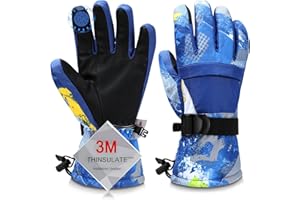 Odtmger Ski-Handschuhe, die wärmsten Wasserdichten und atmungsfreien Schnee-Handschuhe bei kaltem Wetter, sowohl für Herren als auch für Frauen, geeignet für Eltern und Kinder im Freien