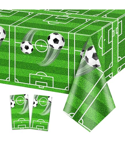 Décoration Anniversaire 9 Ans Thème Football - Kit 27 Pièces (Ballons Aluminium, Latex, Bannière) - Vert Et Noir - 9