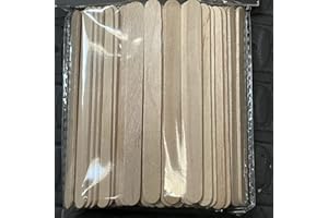 1Buy UK 200 Wooden Plant Marker Sticks Seed Labels Seedling Tags Craft Lolly Sticks Wood