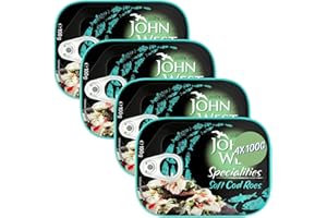 GENERIC Cod Roe Bundle Consisting of John West Soft Cod Roes 100g (4 Pack)