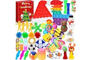 Edmirfun 2024 Fidget Toy Set Advent Calendar - 41pc Stress Relief Toys for Kids' Play Calendar, Christmas Countdown gift for kids Sensory Fidget Toys Set, Surprise Gifts Xmas Present for Kids