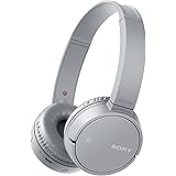 Sony WH-CH500 Wireless Bluetooth NFC On-Ear Headphones with 20 hours Battery Life - Grey