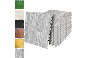 SG Traders (2cm) Eva Foam Mats Interlocking Gym Flooring Puzzle Exercise Mats Non-Slip Rubber Cushion Floor Tiles Interlocking Eva Tiles Gym Workout Mat (60x60cm) 24" x 24"