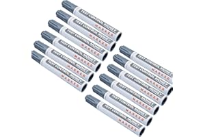 GENZO Detector Billetes Falsos - Rotulador Billetes Falsos - Válido para Todas las Divisas: Euros, Dólares, Libras, etc. Fabricados en España (12 unidades)