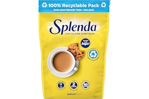 SPLENDA Bez kalorii substancja słodząca Granulowany substytut cukru 125 g woreczek