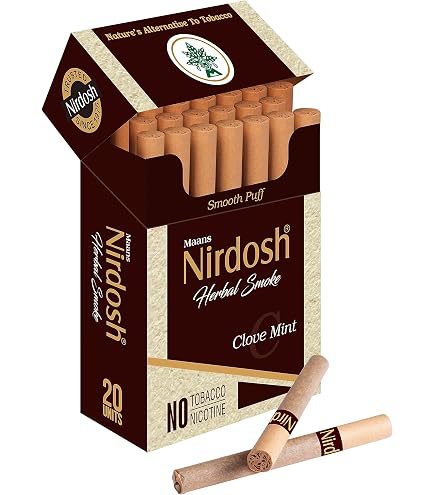 Drag - Original (Mugwort Herbal Cigarettes) 100% Nicotine and Tobacco free 