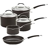 Meyer - Induction - Non-Stick Cookware Set - Aluminium - 10-Year Guarantee - Set of 5