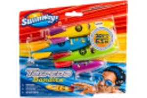 SWIM WAYS Swimways- Toypedo Bandits Jeu de Piscine, Natation et Plongée, 6045217, Différents Coloris