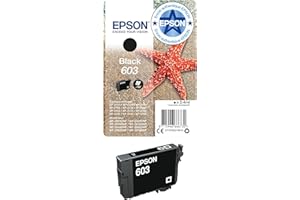 Epson Singlepack Black 603 Ink, Rendement standard