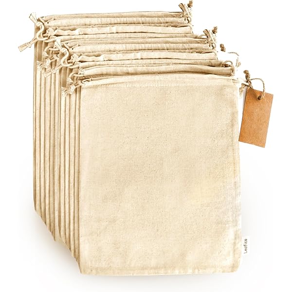 Set 3 Sacchetti Cottura In Cotone Riutilizzabili - Per Verdure, Legumi E Zuppe - Foto 6