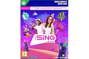 PLAION GMBH Let's Sing 2025 2 Mic Pack - UK Edition (Xbox Series X)