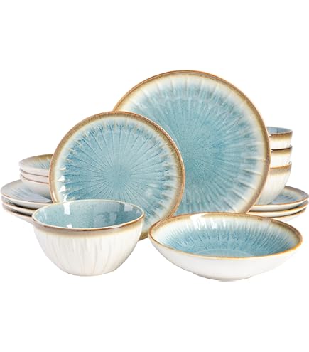 Amazon Platos Ceramica La Mediterranea Amazon Platos De Postre