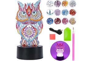 JOCOSSOL 3 4 5 6 7 8 Ans Filles Cadeau, Diamond Art Peinture Craft Kits pour Enfants 6-12 Filles Jouet pour 4-8 Ans Garçons Enfant 3D Peinture Art et Kits d'Artisanat pour 3-9 Ans