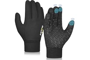 ‎AOTOW AOTOW Kinder Handschuhe Touchscreen Warme Winterhandschuhe - Kids Sport Fahrradhandschuhe Winter Thermo Wasserdicht Laufhandschuhe Anti-Rutsch Winddicht