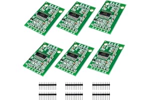 Heemol HX711 Moduli per celle di carico,modulo A/D di precisione a 24 bit per fai da te 6 pezzi.