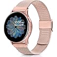 Mugust Cinturino 20 mm per Samsung Galaxy Active 2 40mm 44mm/Active 40mm/Galaxy Watch 3 41mm/Samsung Galaxy Watch 42mm, Morbi