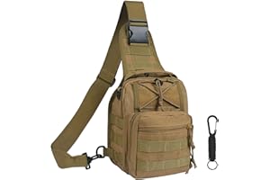 flintronic Sac Randonnée Homme, Sacoche Homme Bandouliere, nti-vol à Usages Multiples pour Homme & Femme, pour Homme & Femme, Convient pour la Randonnée, Vélo, Camping, Voyage