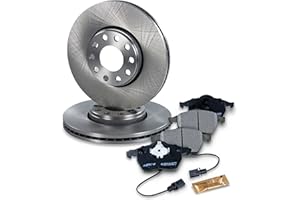 ‎ATEC GERMANY Bremsenset Vorderachse inkl. Bremsscheiben Belüftet Ø 288 mm + Bremsbeläge Vorne, Passend für SKODA SUPERB I (3U4); VW PASSAT B5 (3B2) Variant (3B5), PASSAT B5.5 (3B3) Variant (3B6)