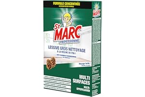 PROVEN ORAPI ST MARC PROFESSIONNEL - Lessive gros nettoyage - Décape, dégraisse et nettoie - Multi surfaces - A la résine de pin - 1KG - Fabrication française