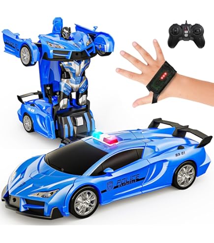 JOYVOVO Einhorn Transformers Spielzeug - Verwandlungsauto Zu Fliegendem Pegasus