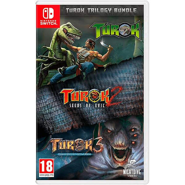 Turok 3 Shadow of Oblivion, Nintendo Switch, Limited Run