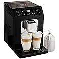 Krups Evidence Coffee Machine, Bean to Cup Machine, Black, Automatic, Hot Beverages, One Touch Coffee