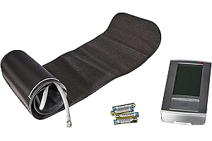 Microlife - AFIB Advanced Easy Misuratore di Pressione con Rilevazione della Fibrillazione Atriale con Borsa per il Trasporto, Bracciale Conico Preformato 22-42 cm, uso domestico