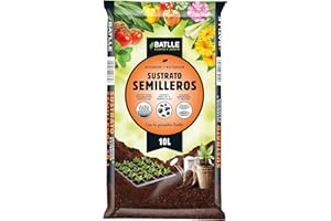 Semillas Batlle Sustrato Semilleros 10 l, Color Tierra