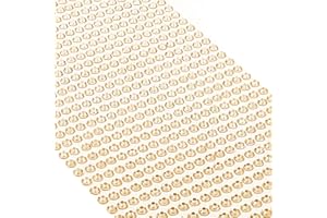 Movoja Goldene Strasssteine - runde Glitzersteine 880 Stück 4 mm selbstklebend zum Verzieren und Basteln | Schmucksteine zum aufkleben | Steinchen Dekosteine Bastelsteine Gold