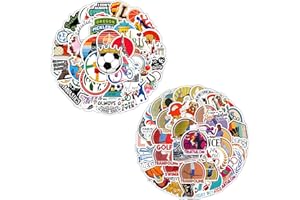 VAVOMIA 100 Pegatinas para los Juegos Olímpicos，Pegatinas Impermeables de Temática Deportiva con Diferentes Estampados, Pegatinas Reutilizables que no se Decoloran, Adecuado para Deportivos Decoración
