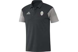 Juventus Polo rappresentanza grigia 2016/17 Adidas. Maniche corte, tessuto 100% cotone, colletto con bottoni, maniche corte. logo Juventus e Adidas. MPN AI7002.