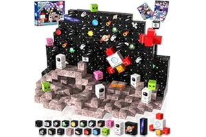 ToyUnited Magnetic Blocks-100PCS Magnetic Building Blocks Stacking Cubes Tiles, Space Construction Toys STEM Sensory Toys for Kids Boys Girls Ages 3 4 5 6 7 8 9 10 Birthday Gifts