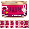 Edgard Cooper Nassfutter Für Katzen – Thunfisch & Garnele, Getreidefrei, 70g X 24 Dosen
