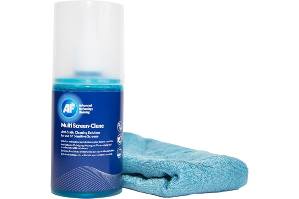 AF Kit de nettoyage pour écrans fragiles 200ml + microfibre