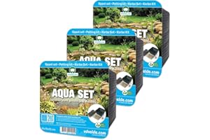 ‎S VD VELDE WATERPLANTEN VDVELDE Aqua Set - Eintopfen Set für alle Arten von Wasserpflanzen (Teichkorb, Ton, Kies & Dünger) - VDVELDE WASSERPFLANZEN