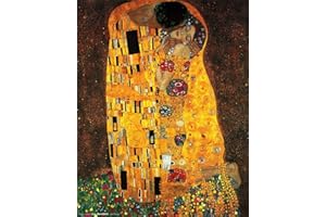Close Up Reproduction Le Baiser Gustav Klimt (40cm x 50cm)