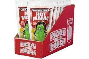 VAN HOLTEN'S PICKLES Van Holten's Pickle-In-A-Pouch Hot Mama (12 Pickles) by VAN HOLTENS