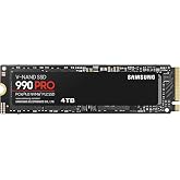 Samsung 990 PRO NVMe M.2 SSD, 4 TB, PCIe 4.0, 7.450 MB/s okuma, 6.900 MB/s yazma, dahili SSD, oyun ve video d&uuml;zenleme i&ccedil;in, M