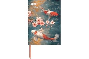 ‎N NEUMANNVERLAGE teNeues - Japanese Papers 2026 – Buchkalender 16x22 cm | Stilvoller Wochenkalender mit Magnetverschluss im Asia-Design: Magneto Diary