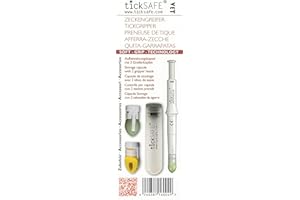 tickSAFE Zeckengreifer Zubehör VET, Ersatzköpfe zur Zeckenentfernung beim Tier