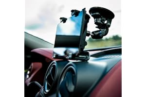 KEPLE Support Tablette Voiture Détenteur Pare-Brise Automobile Compatible avec Samsung Galaxy Tab Active/Note, Amazon Fire/Kindle Fire, Microsoft Surface Pro 4, Tesco HUDL, Apple iPad, IdeaTab, Yoga